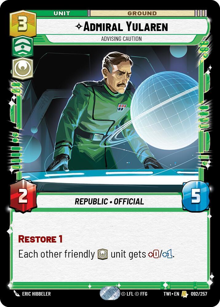 Admiral Yularen - Advising Caution (092/257) [Twilight of the Republic]