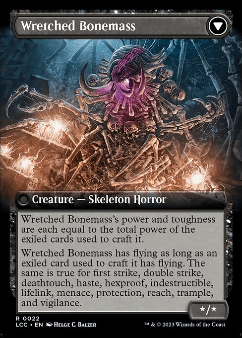 Altar of the Wretched (Extended Art) (22) [The Lost Caverns of Ixalan Commander] [Extended Art] Reverse