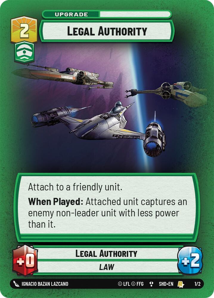 Legal Authority (1/2) [Organized Play Promos]