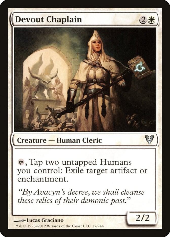 Devout Chaplain (17) [Avacyn Restored]