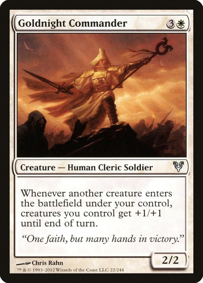 Goldnight Commander (22) [Avacyn Restored]