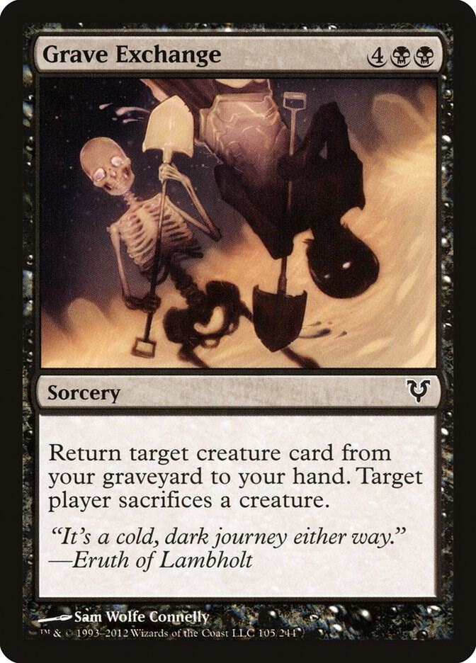 Grave Exchange (105) [Avacyn Restored]
