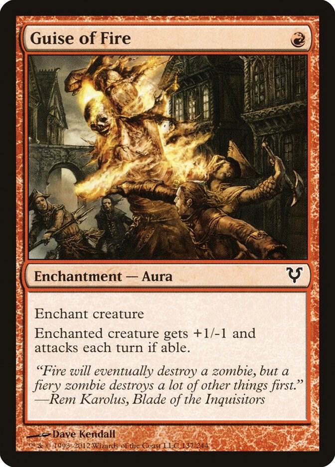 Guise of Fire (137) [Avacyn Restored]