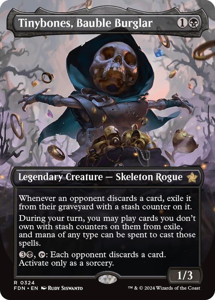 Tinybones, Bauble Burglar (Borderless) (324) [Foundations]