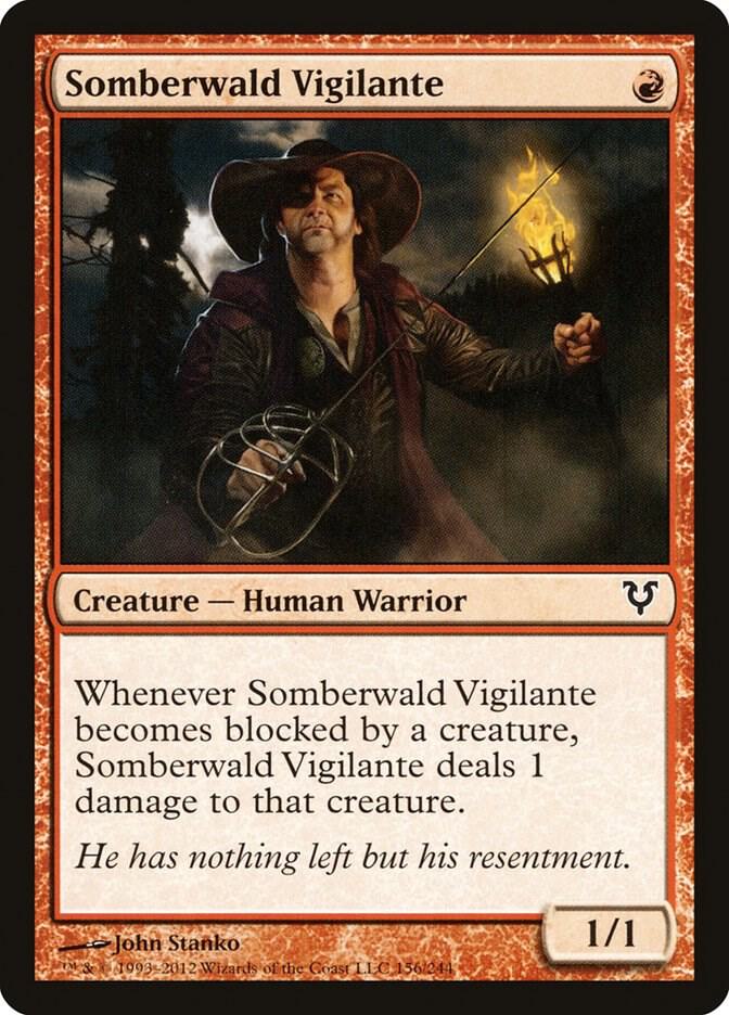 Somberwald Vigilante (156) [Avacyn Restored]