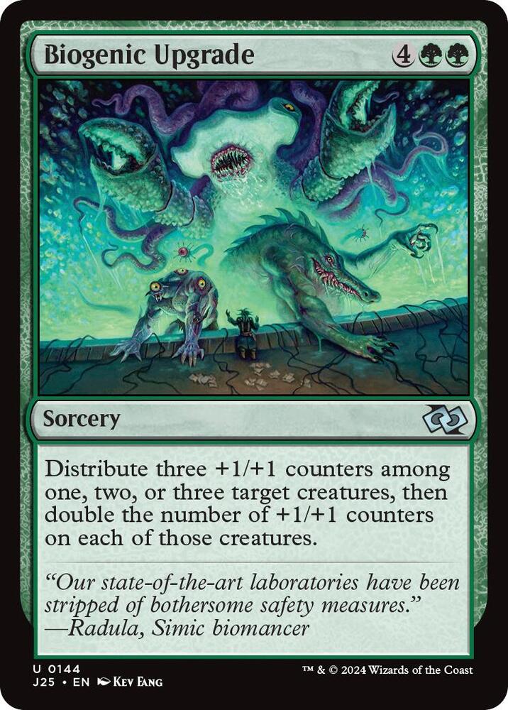Biogenic Upgrade (144) [Foundations Jumpstart]