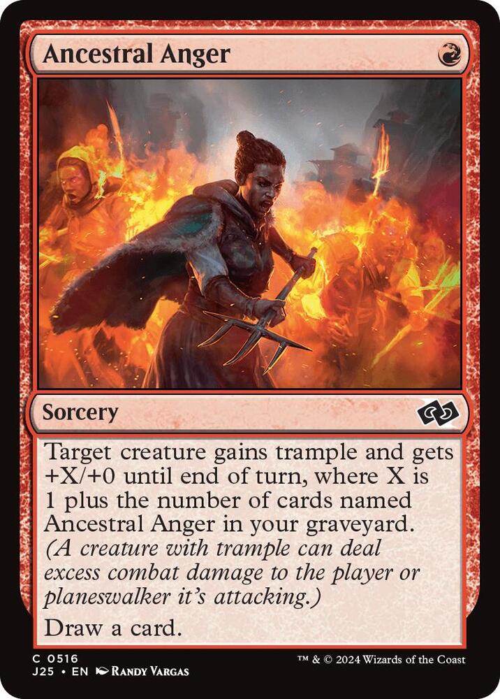 Ancestral Anger (516) [Foundations Jumpstart]