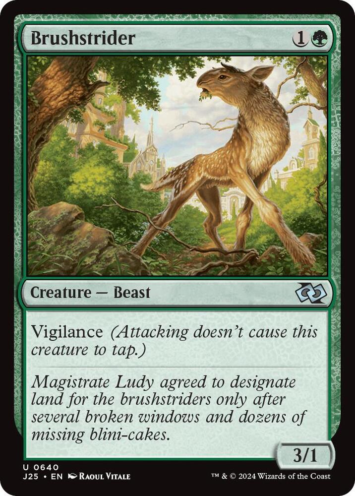 Brushstrider (640) [Foundations Jumpstart]