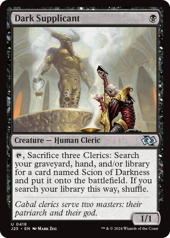 Dark Supplicant (418) [Foundations Jumpstart]