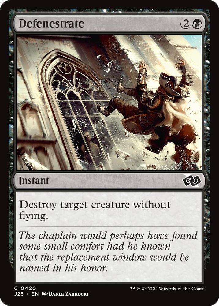 Defenestrate (420) [Foundations Jumpstart]