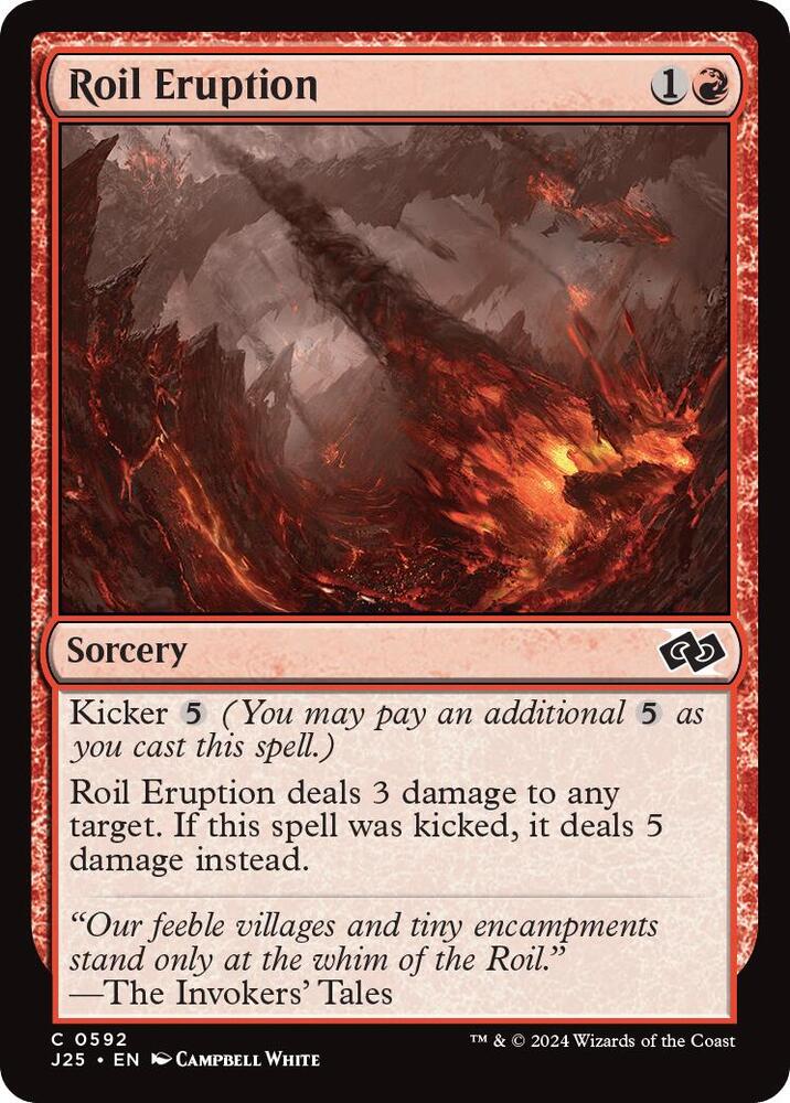 Roil Eruption (592) [Foundations Jumpstart]