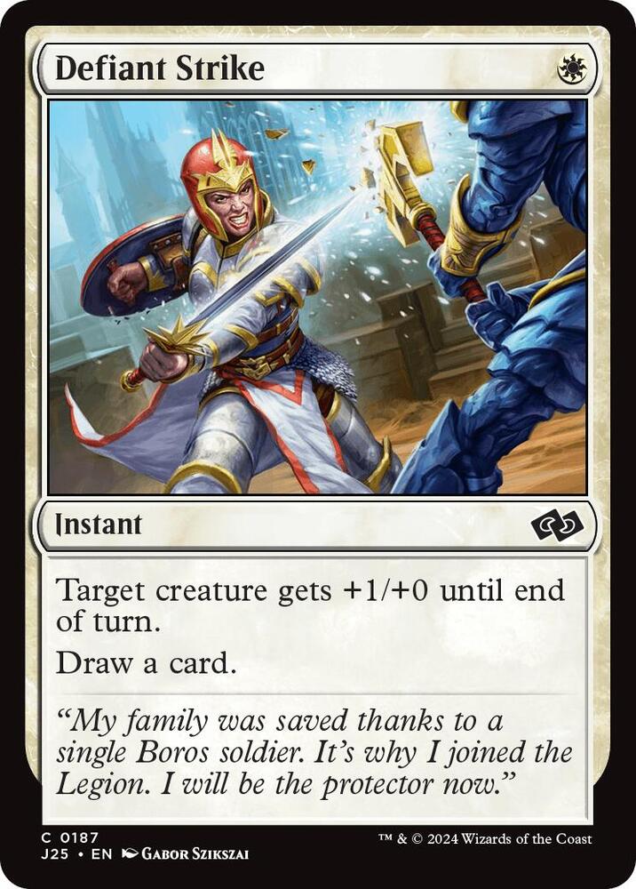 Defiant Strike (187) [Foundations Jumpstart]
