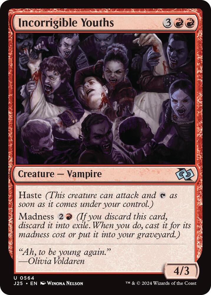 Incorrigible Youths (564) [Foundations Jumpstart]
