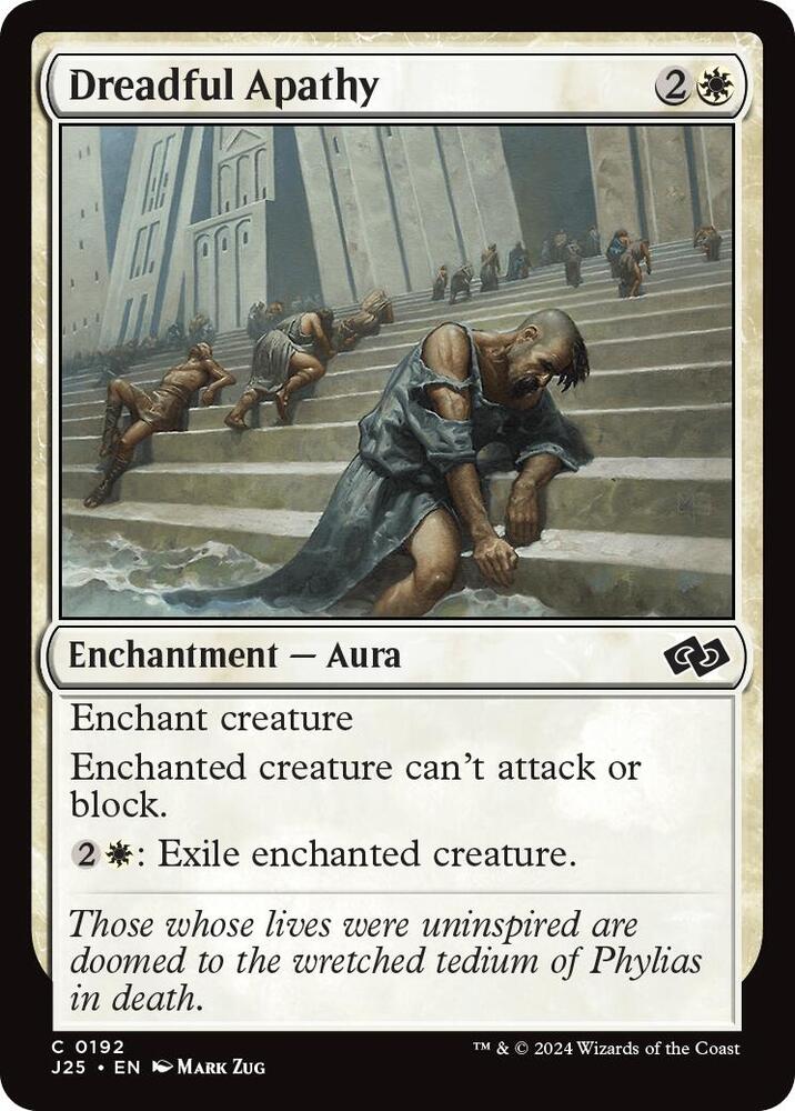 Dreadful Apathy (192) [Foundations Jumpstart]