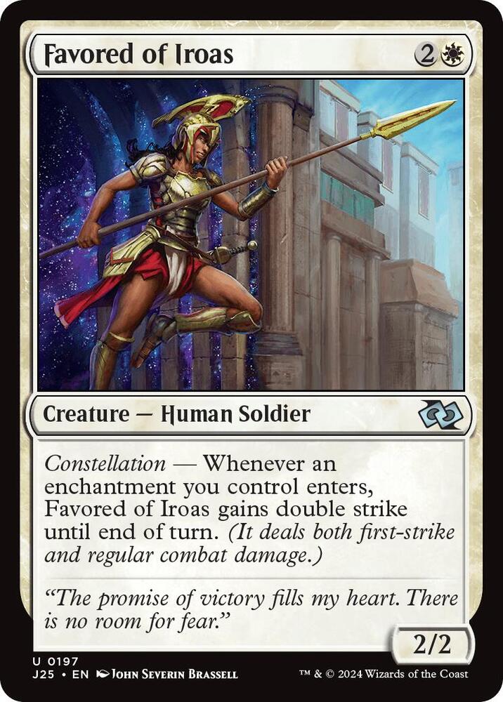 Favored of Iroas (197) [Foundations Jumpstart]