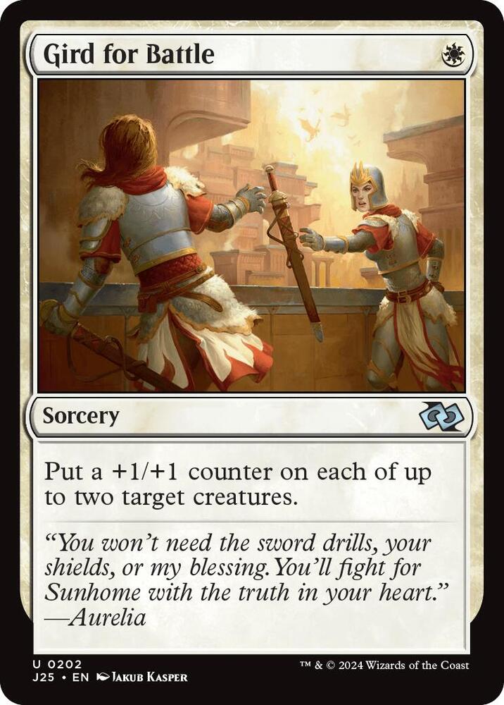 Gird for Battle (202) [Foundations Jumpstart]