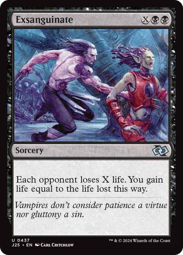 Exsanguinate (437) [Foundations Jumpstart]