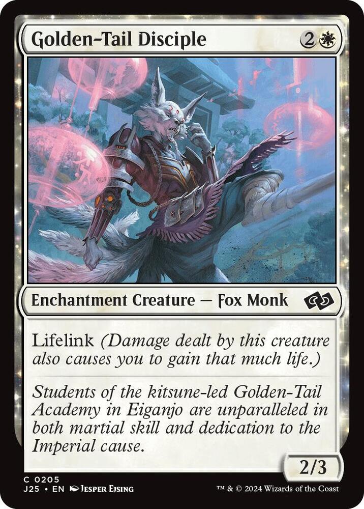 Golden-Tail Disciple (205) [Foundations Jumpstart]