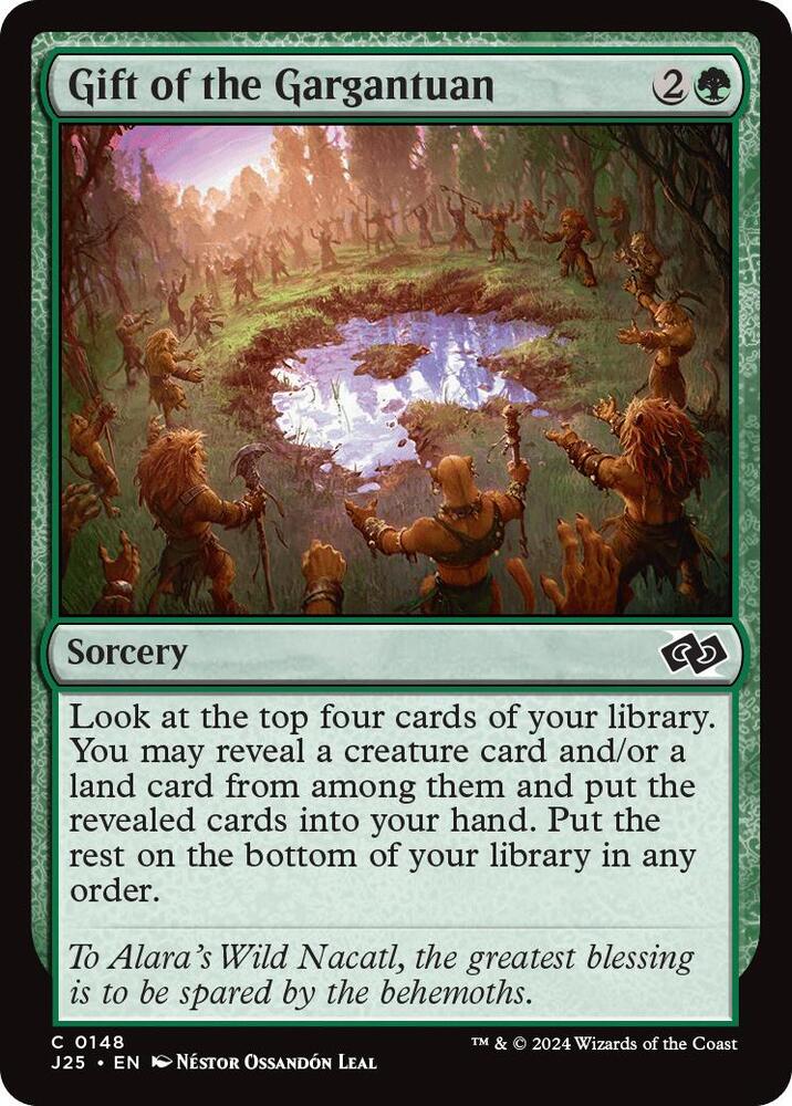 Gift of the Gargantuan (148) [Foundations Jumpstart]
