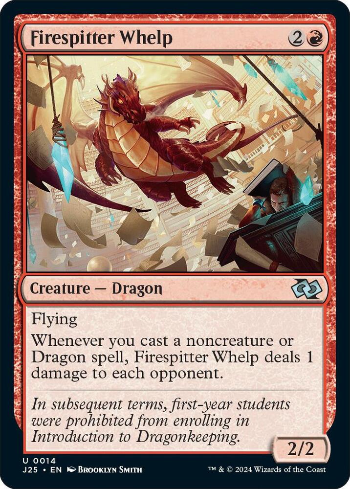 Firespitter Whelp (14) [Foundations Jumpstart]