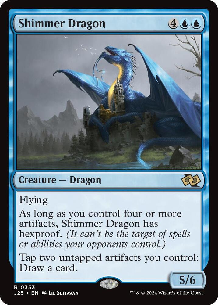 Shimmer Dragon (353) [Foundations Jumpstart]