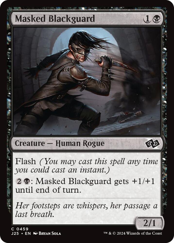 Masked Blackguard (459) [Foundations Jumpstart]