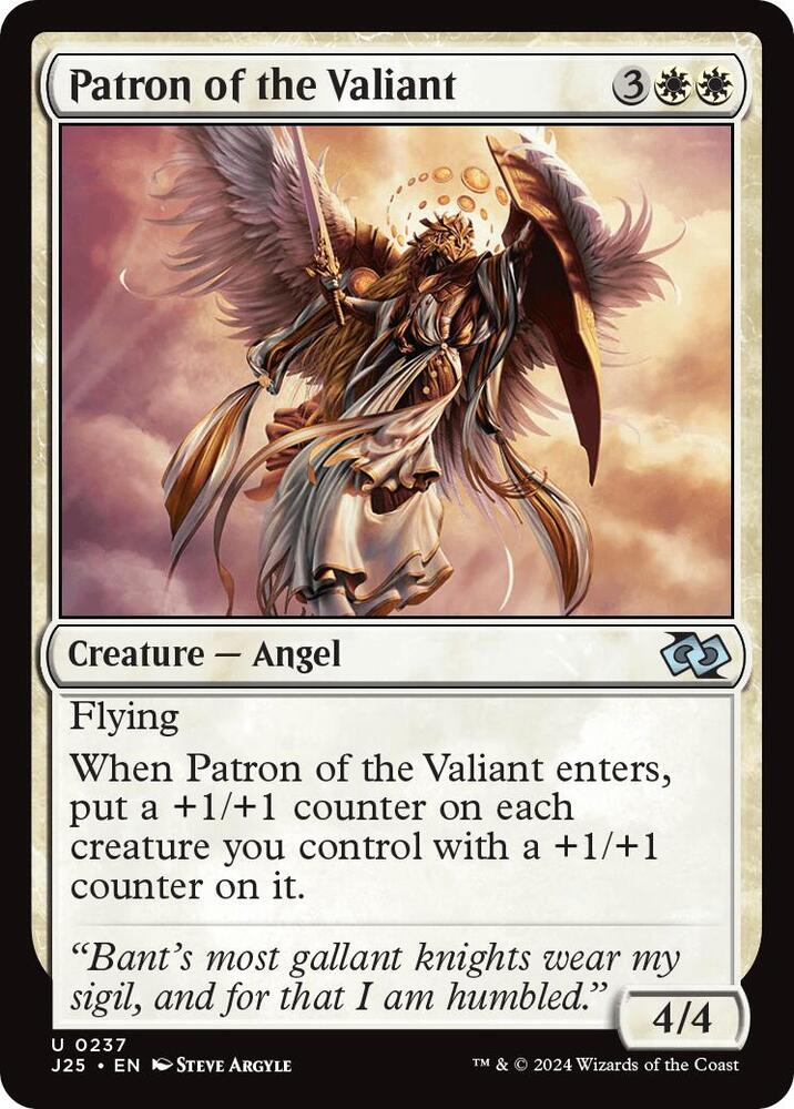 Patron of the Valiant (237) [Foundations Jumpstart]