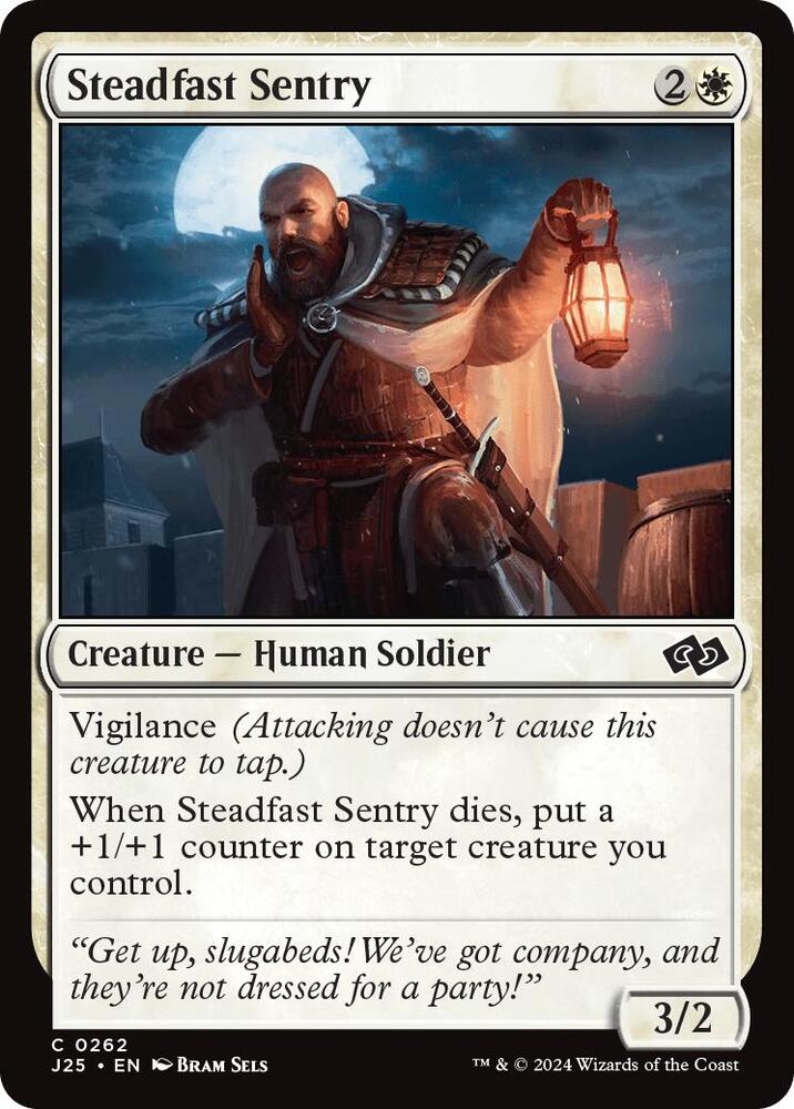 Steadfast Sentry (262) [Foundations Jumpstart]