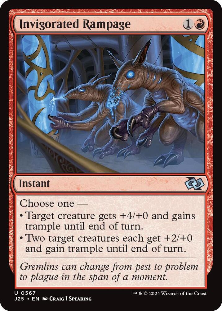 Invigorated Rampage (567) [Foundations Jumpstart]