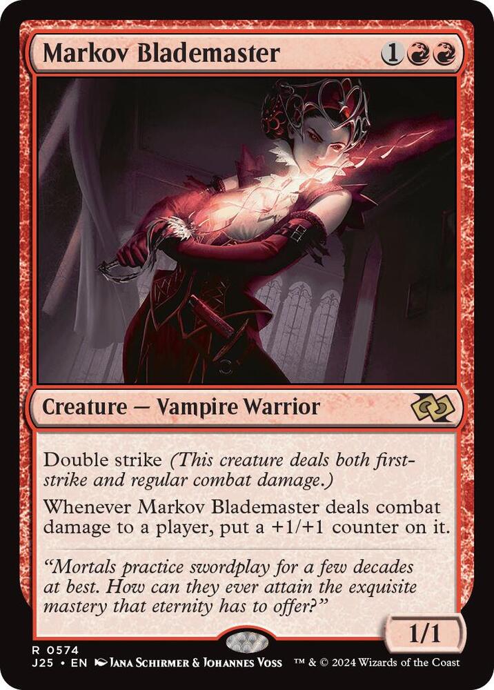 Markov Blademaster (574) [Foundations Jumpstart]