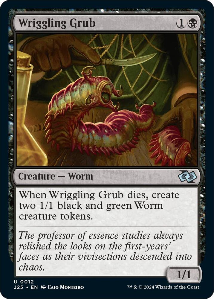 Wriggling Grub (12) [Foundations Jumpstart]
