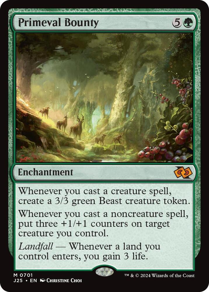 Primeval Bounty (701) [Foundations Jumpstart]