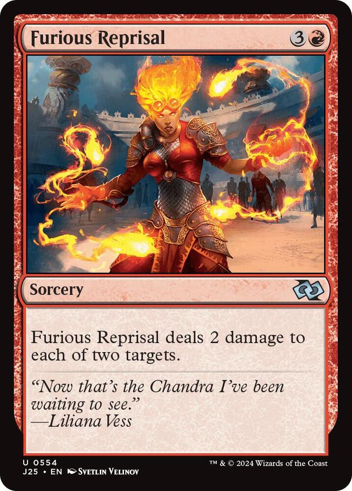 Furious Reprisal (554) [Foundations Jumpstart]