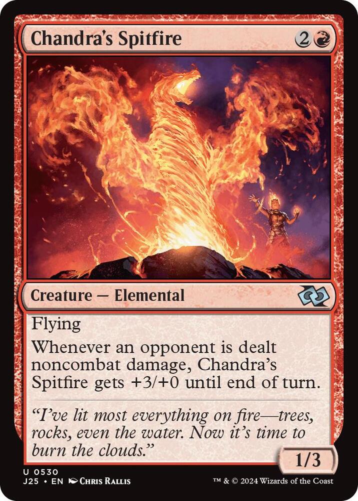 Chandra's Spitfire (530) [Foundations Jumpstart]