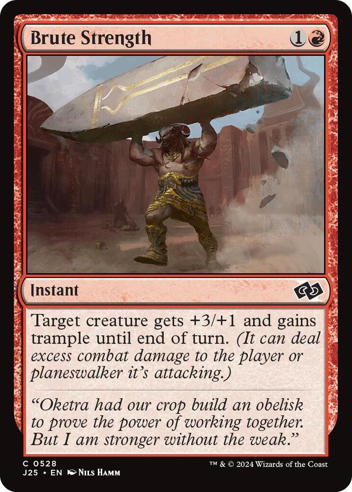 Brute Strength (528) [Foundations Jumpstart]