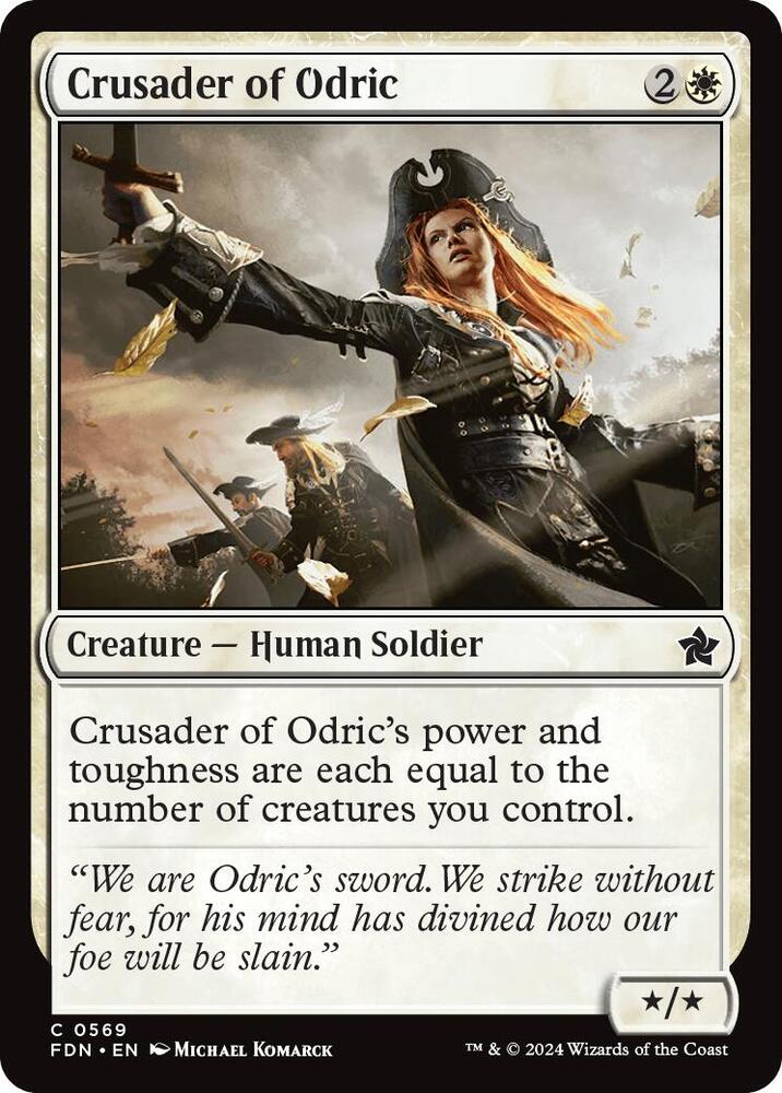 Crusader of Odric (569) [Foundations]
