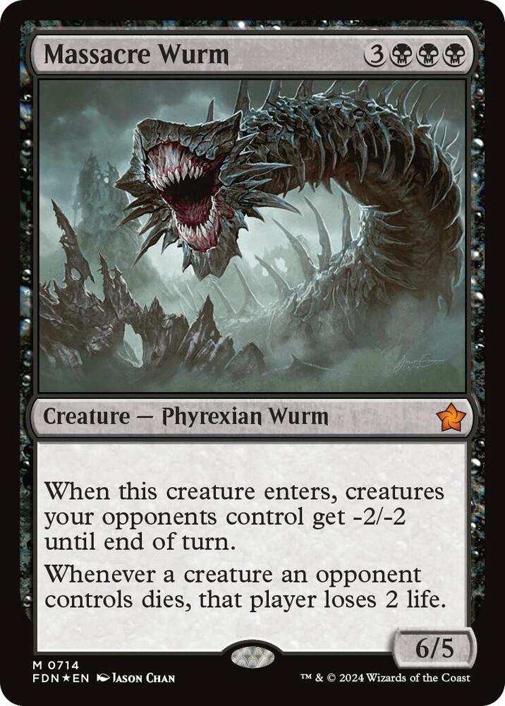 Massacre Wurm (714) [Foundations]