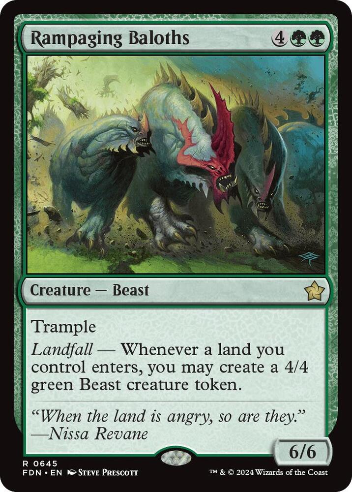 Rampaging Baloths (645) [Foundations]