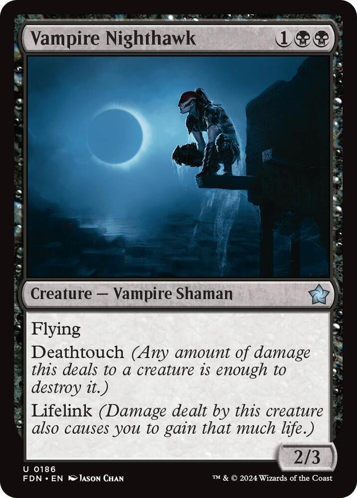 Vampire Nighthawk (186) [Foundations]