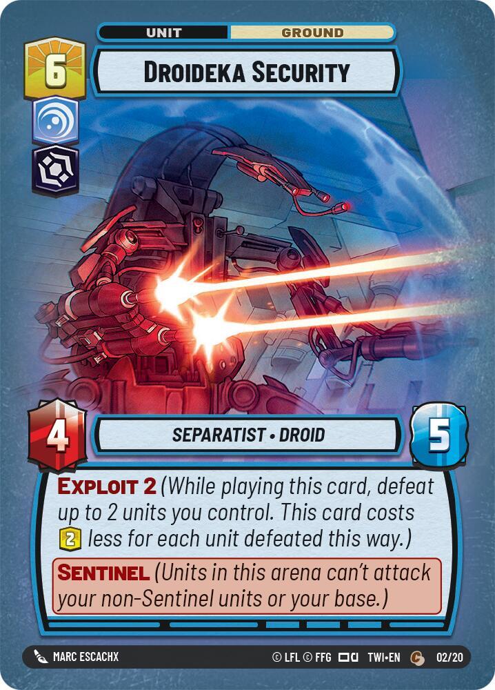 Droideka Security (02/20) [Twilight of the Republic Weekly Play Promos]