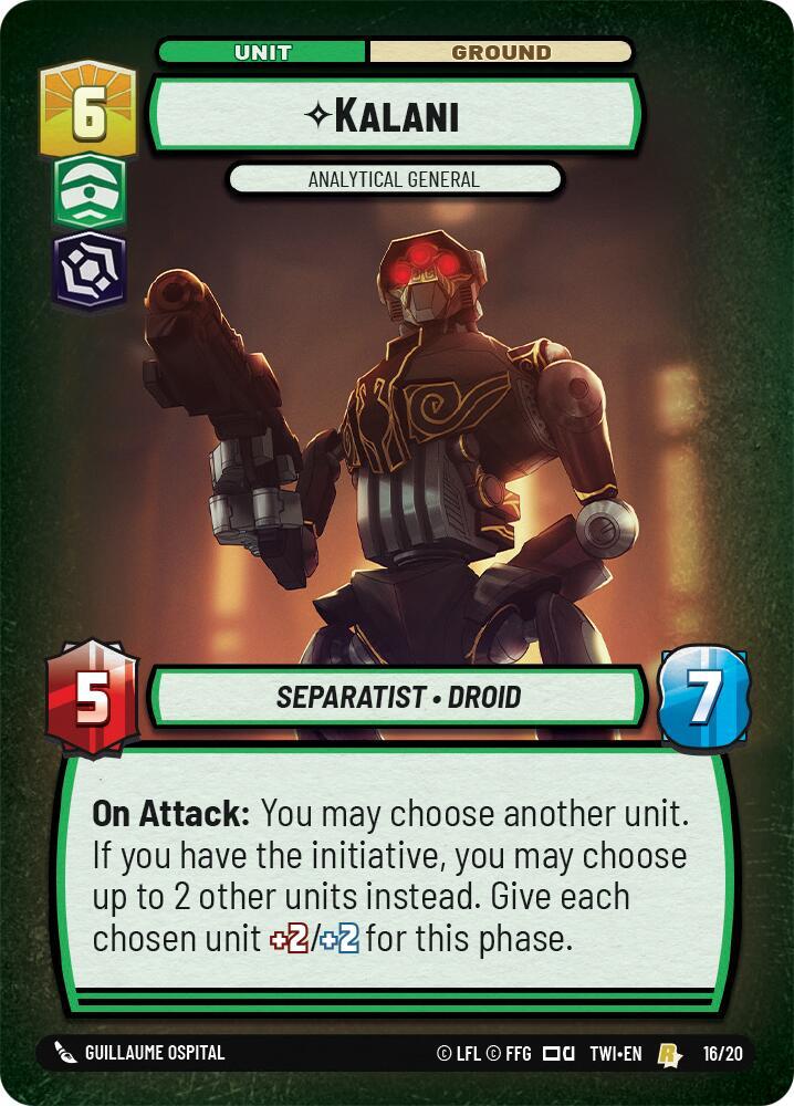 Kalani - Analytical General (16/20) [Twilight of the Republic Weekly Play Promos]