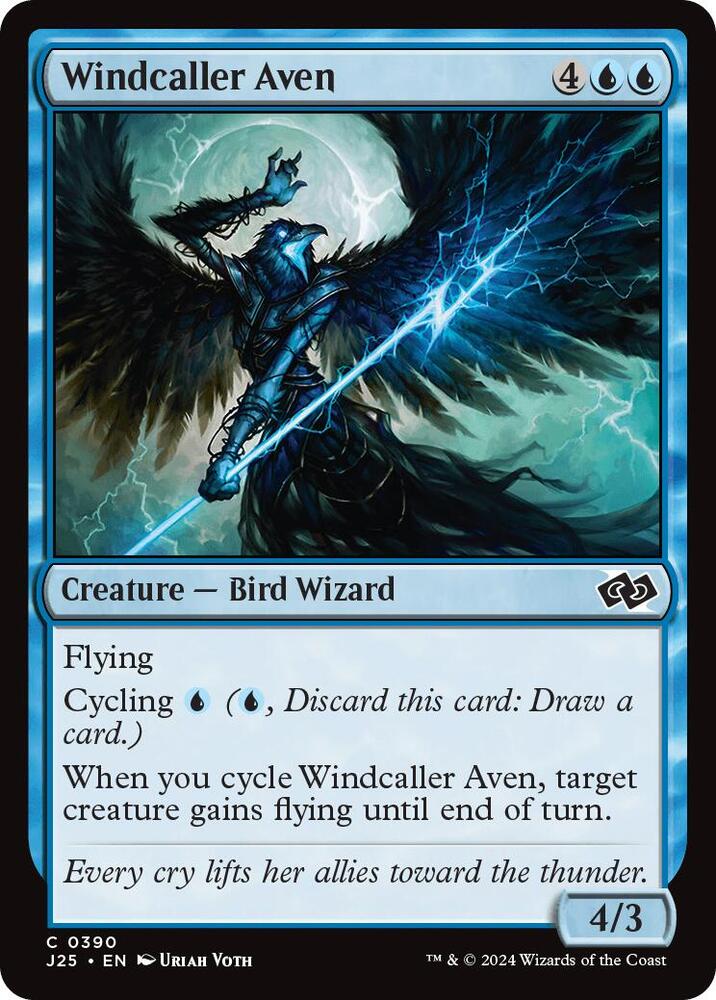 Windcaller Aven (390) [Foundations Jumpstart]