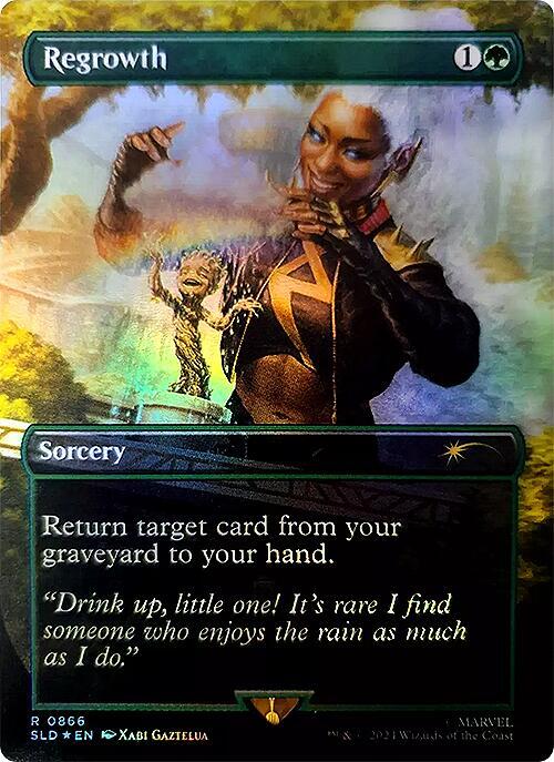 Regrowth (Rainbow Foil) (866) [Secret Lair Drop]