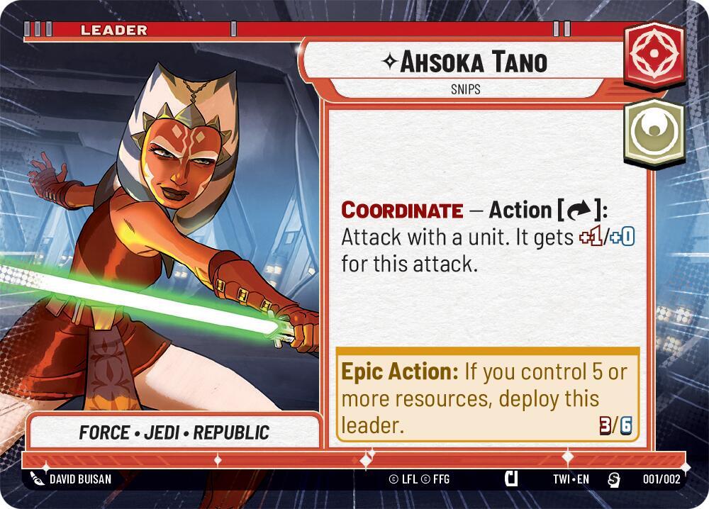 Ahsoka Tano - Snips (Hyperspace) (001/002) [Prerelease Promos]