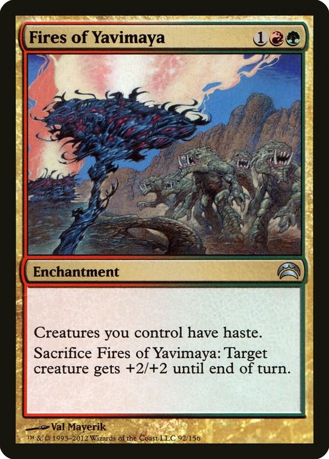 Fires of Yavimaya (92) [Planechase 2012]