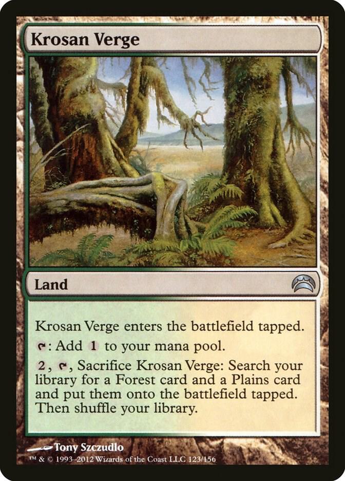 Krosan Verge (123) [Planechase 2012]
