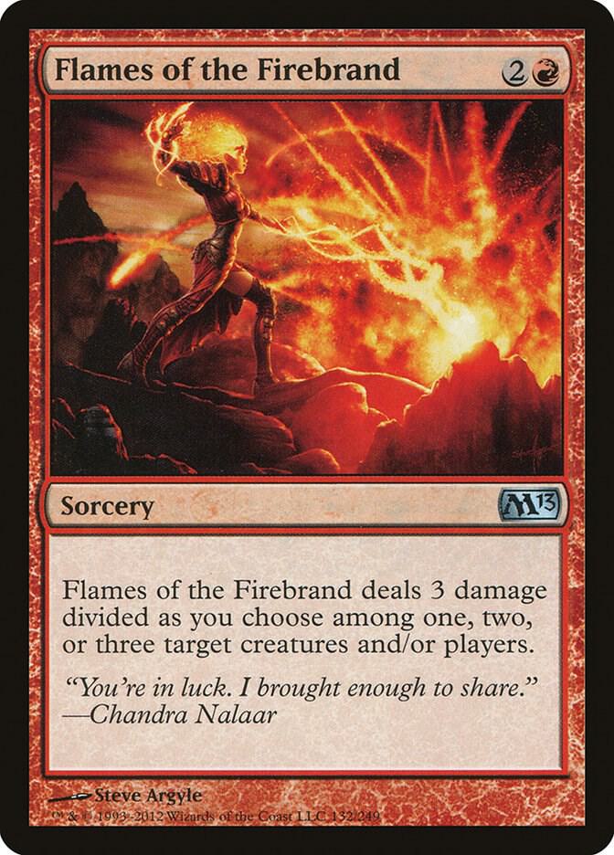 Flames of the Firebrand (132) [Magic 2013]