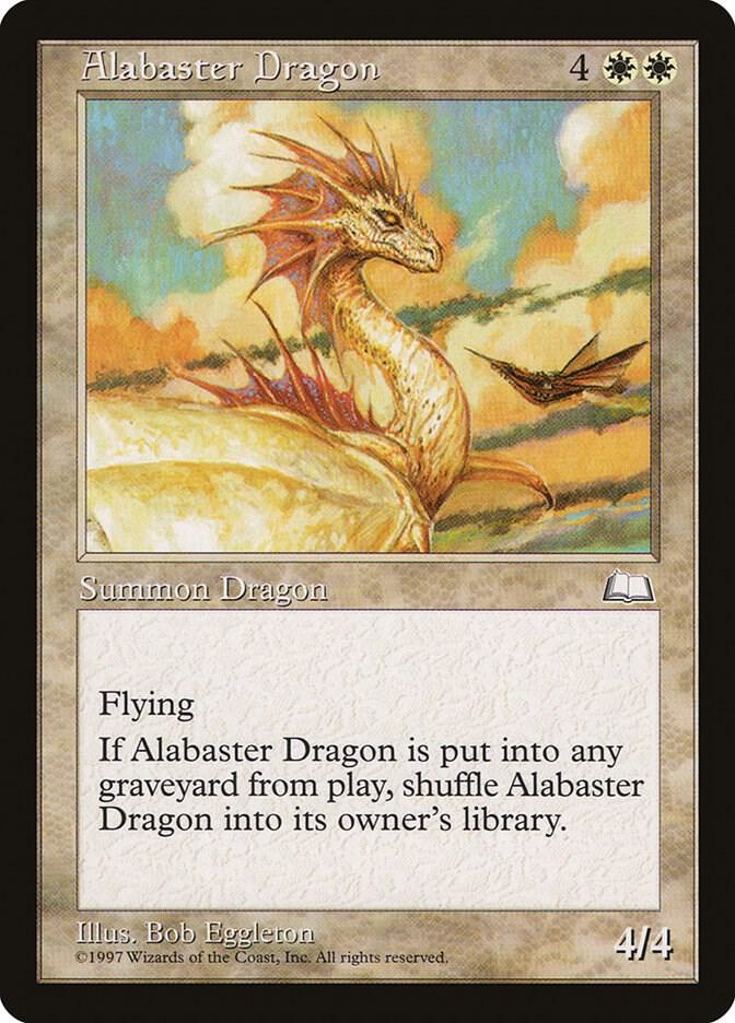 Alabaster Dragon (2) [Weatherlight]