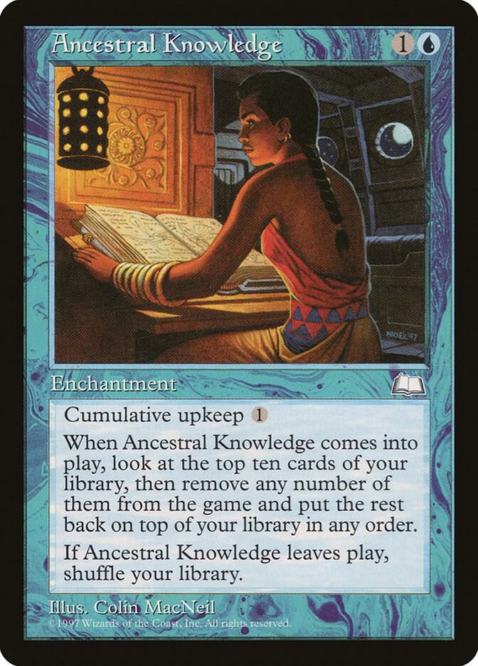 Ancestral Knowledge (32) [Weatherlight]