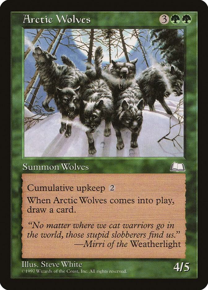 Arctic Wolves (118) [Weatherlight]